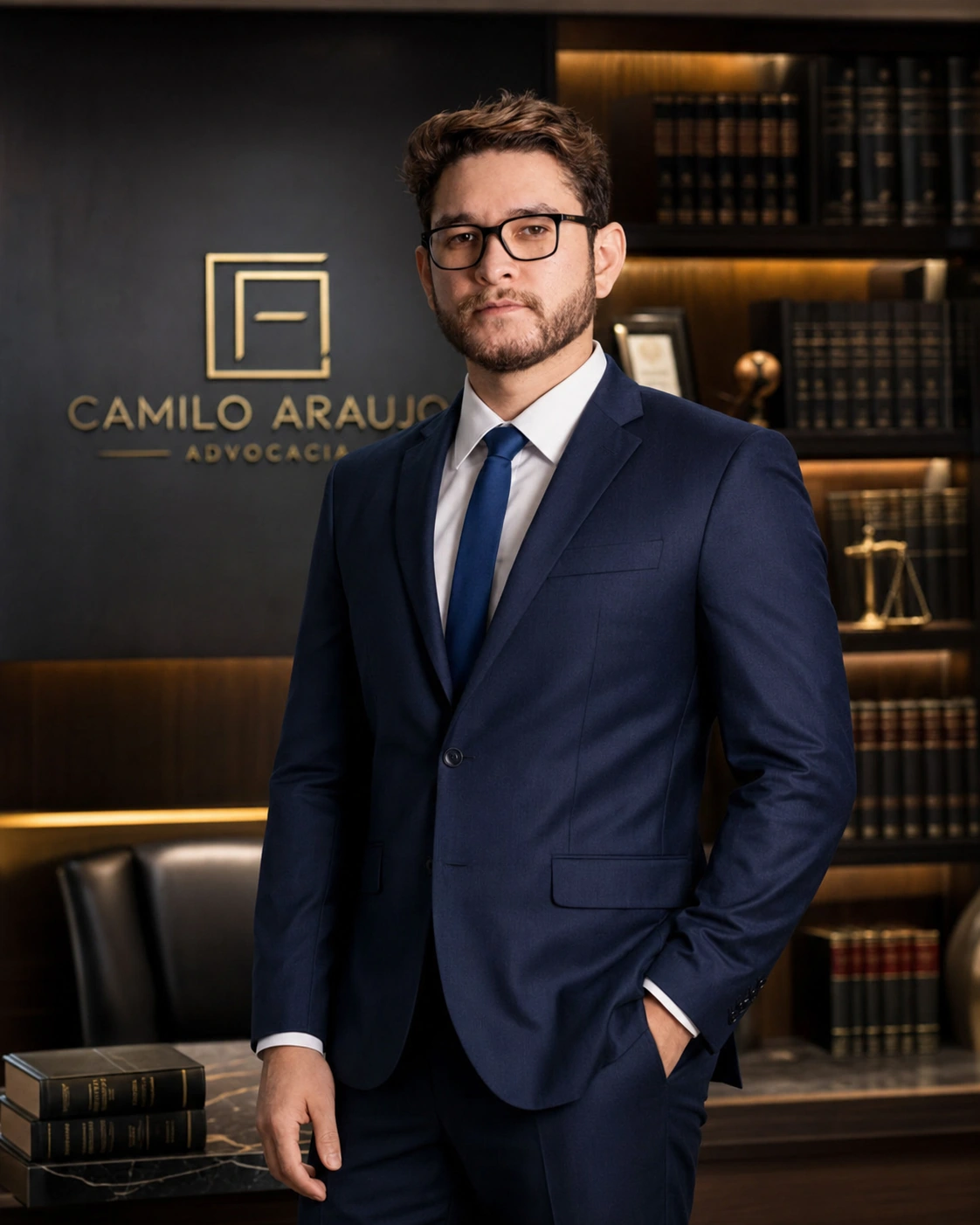 Camilo Araujo em retrato institucional